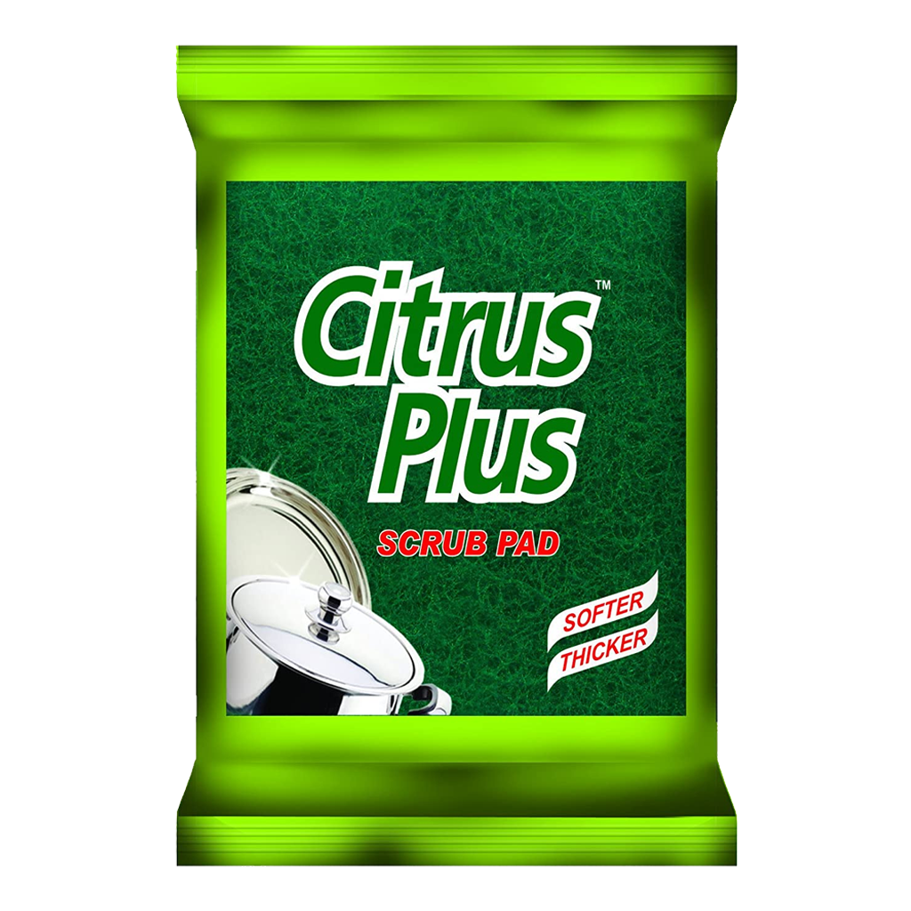 CITRUS PLUS SCRUB PAD 1S PACK