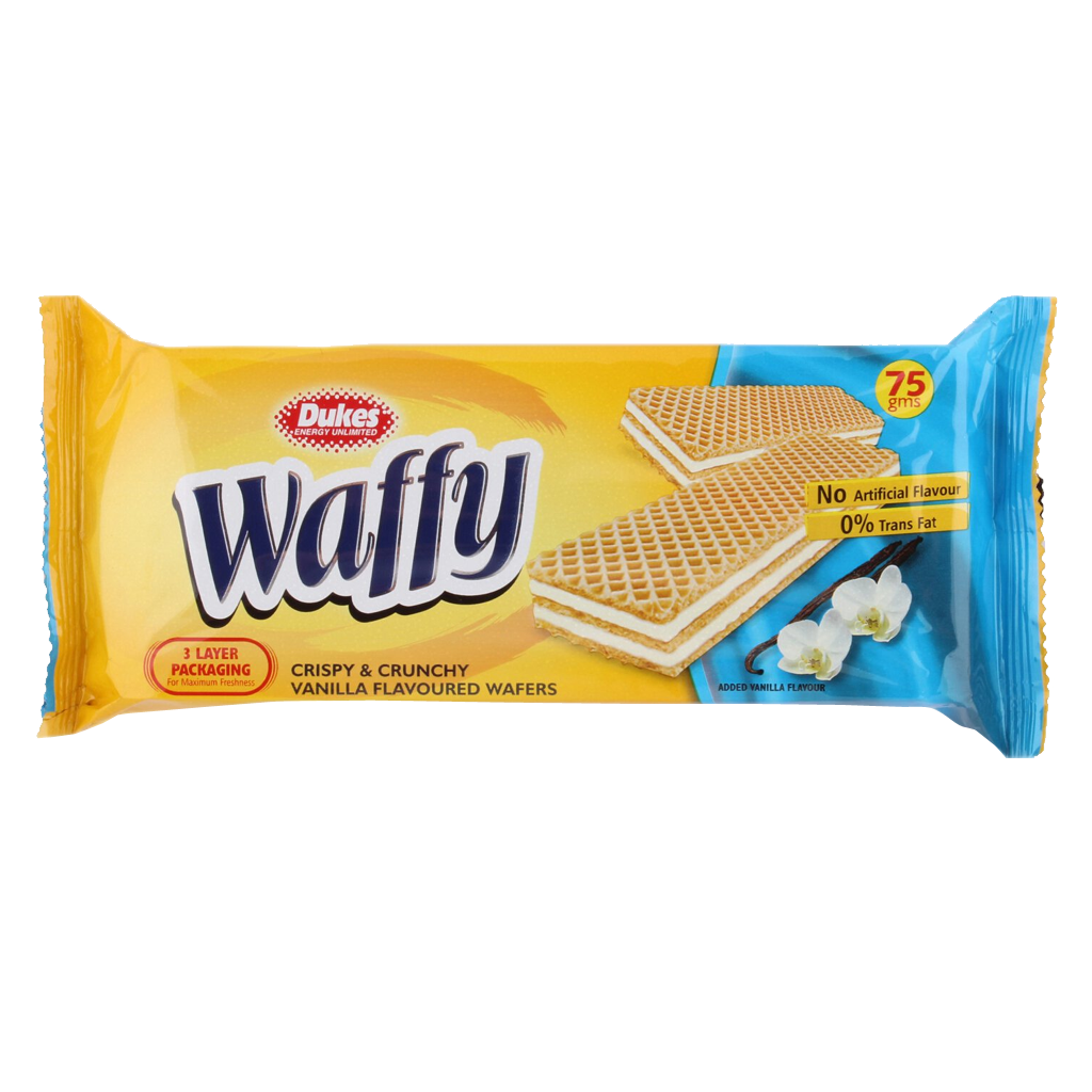 DUKES WAFERS- WAFFY -VANILLA FLAVOR