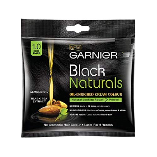 GARNIER BLACK NTL-DEEP BLACK 1.0-20ML+20G PACK