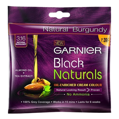 GARNIER BLACK NTL-BURGUNDY 3.16-20ML+20G PACK