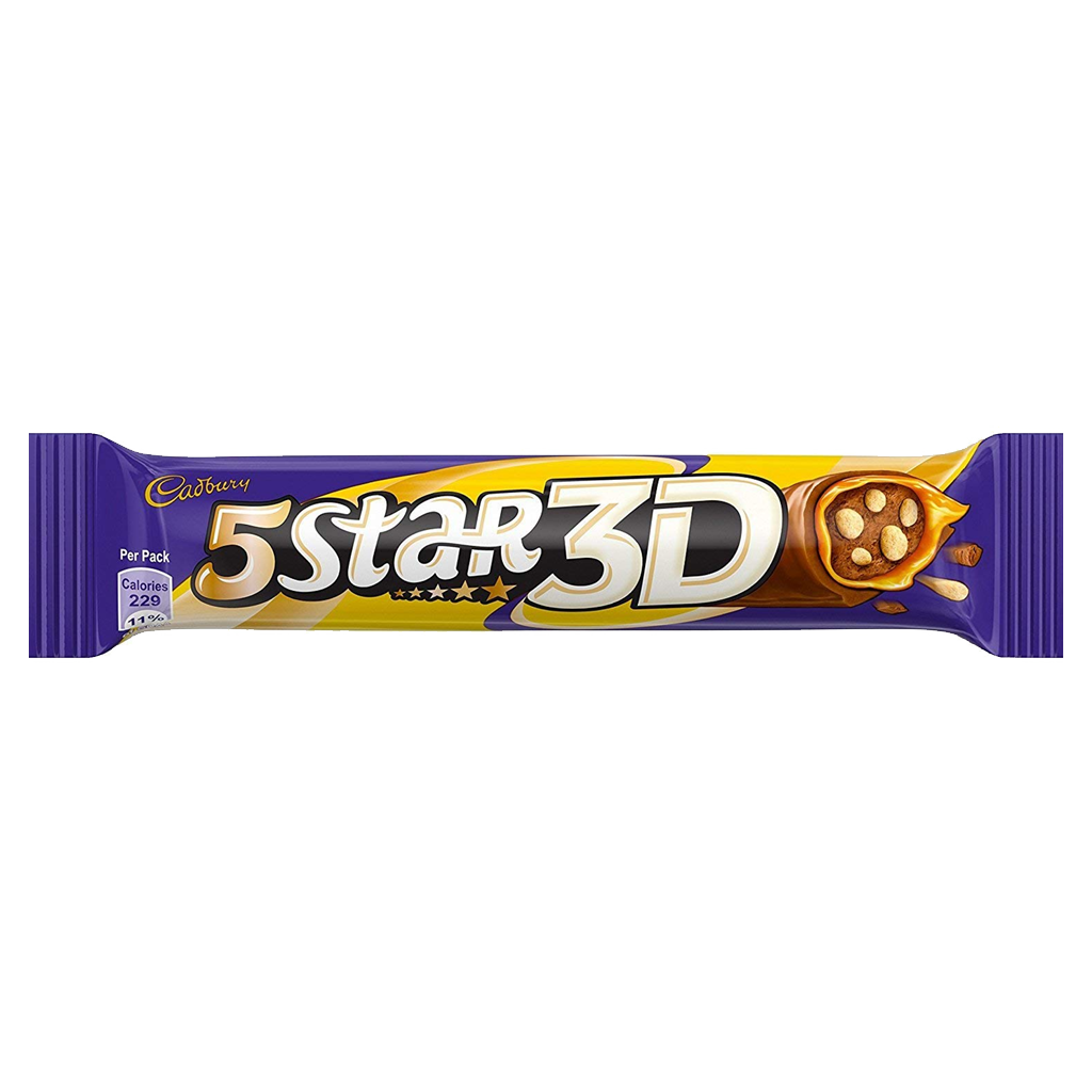 CADBURY 5 STAR 3D