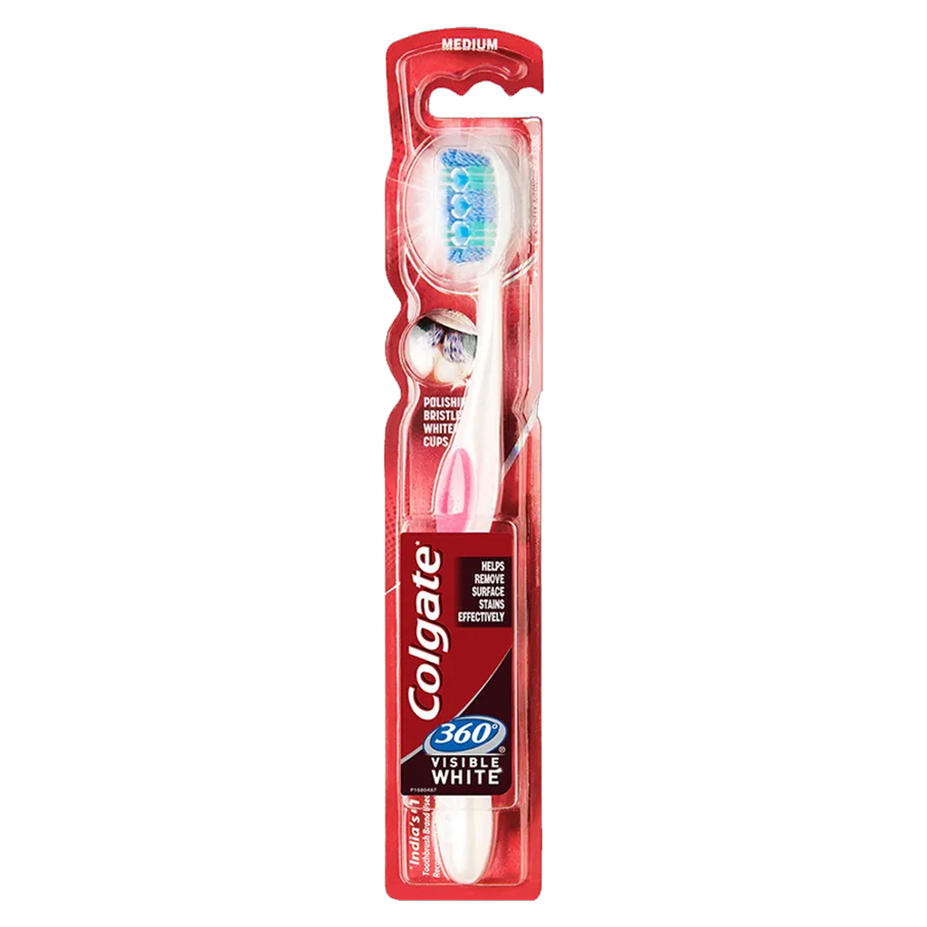 COLGATE VISIBLE WHITE B2G2 TOOTHBRUSH 1 PC