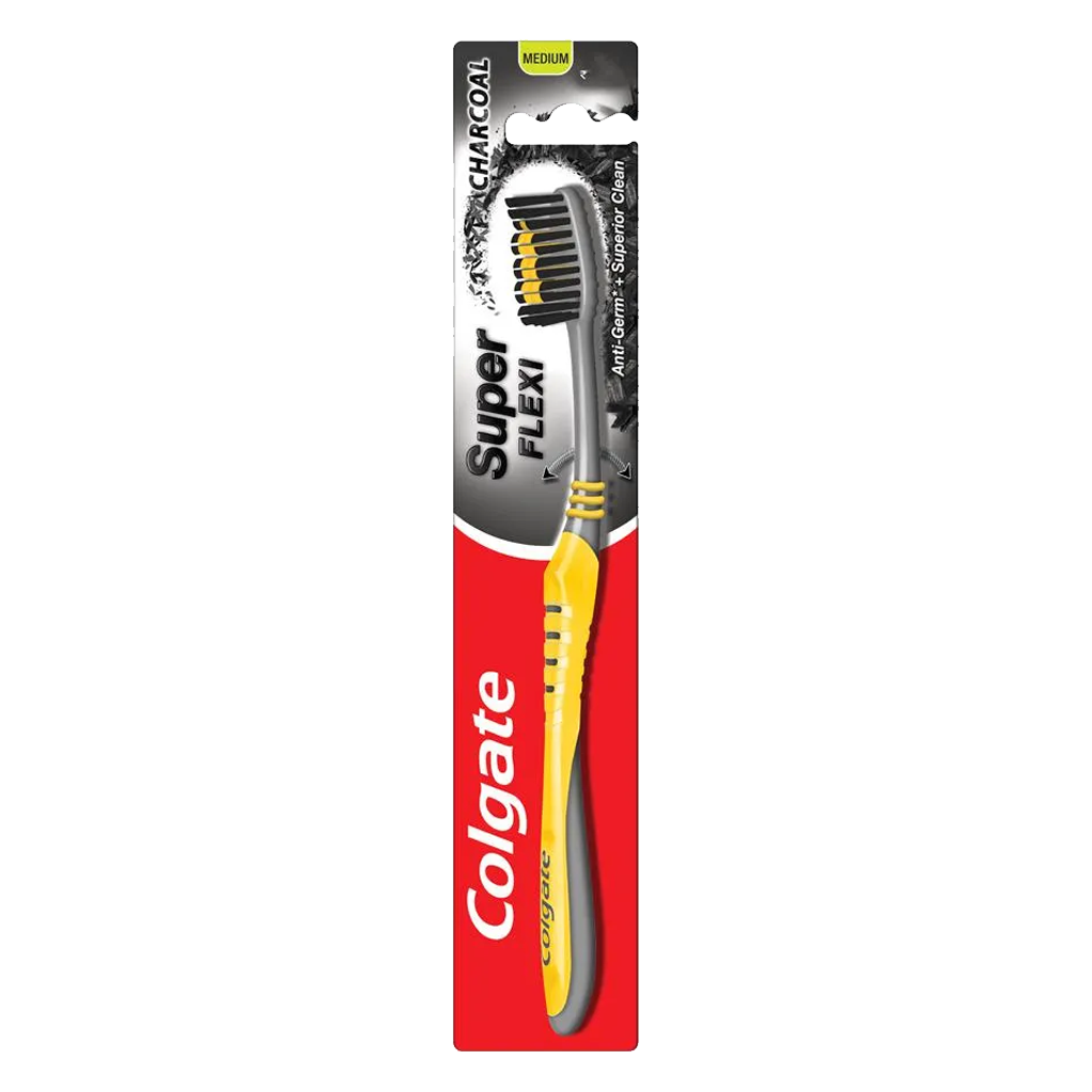 COLGATE SUPER FLEXI CHARCOAL TOOTHBRUSH 1 PC