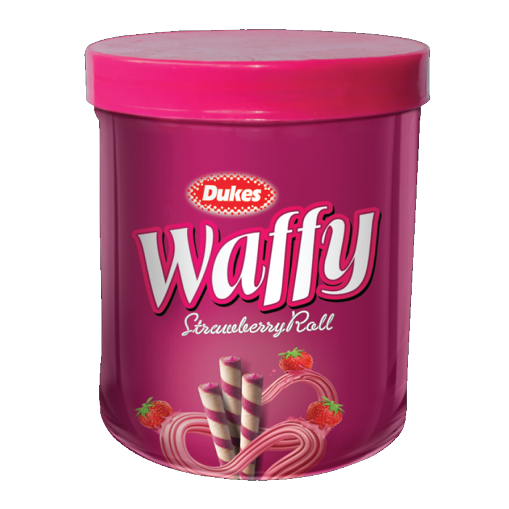 DUKES WAFFY ROLLS-STRAWBERRY