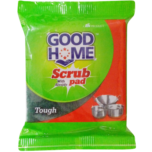 GOOD HOME SCRUB PAD 1S PACK