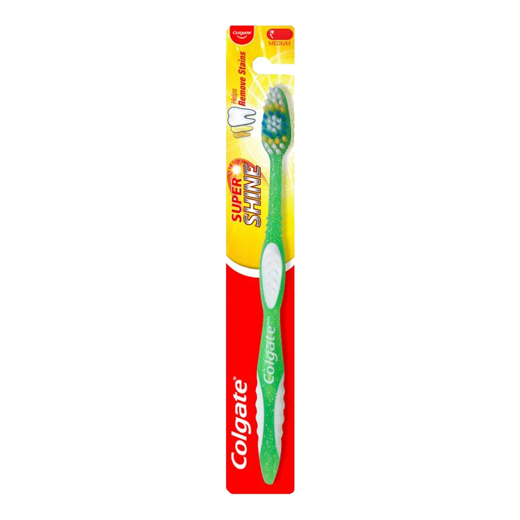 COLGATE SUPER SHINE TOOTHBRUSH 1PC