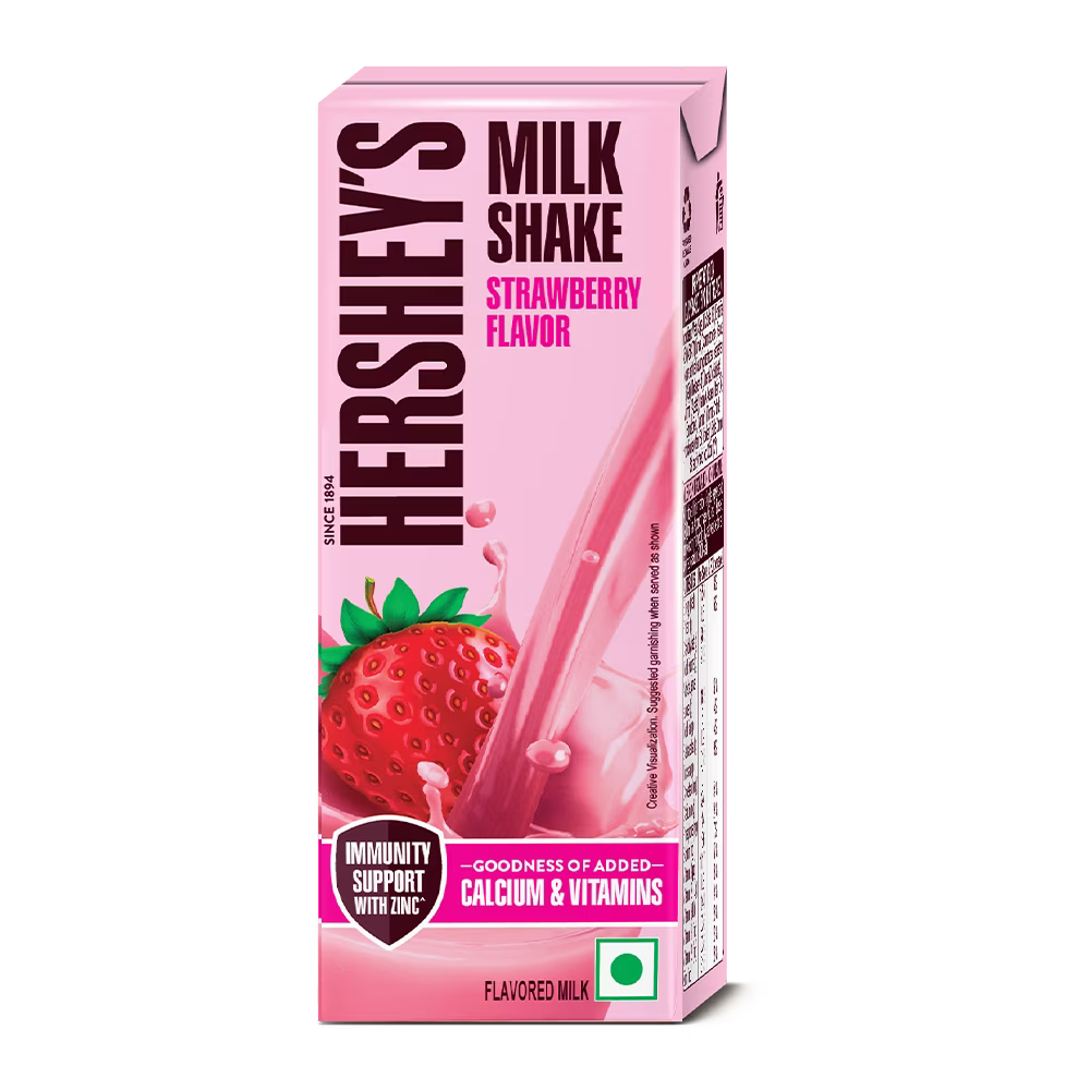 HERSHEYS STRAWBERRY MILK SHAKE