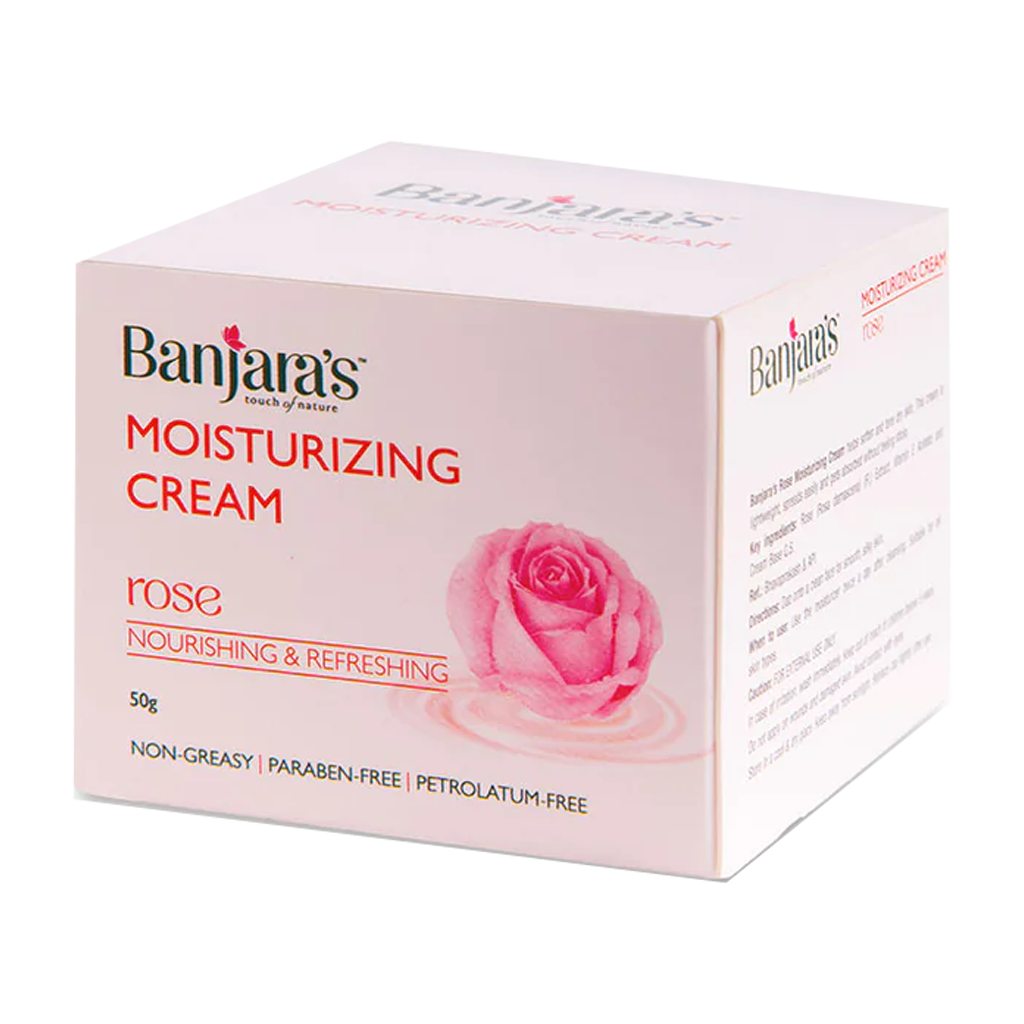 BANJARA'S MOISTURIZING CREAM-ROSE