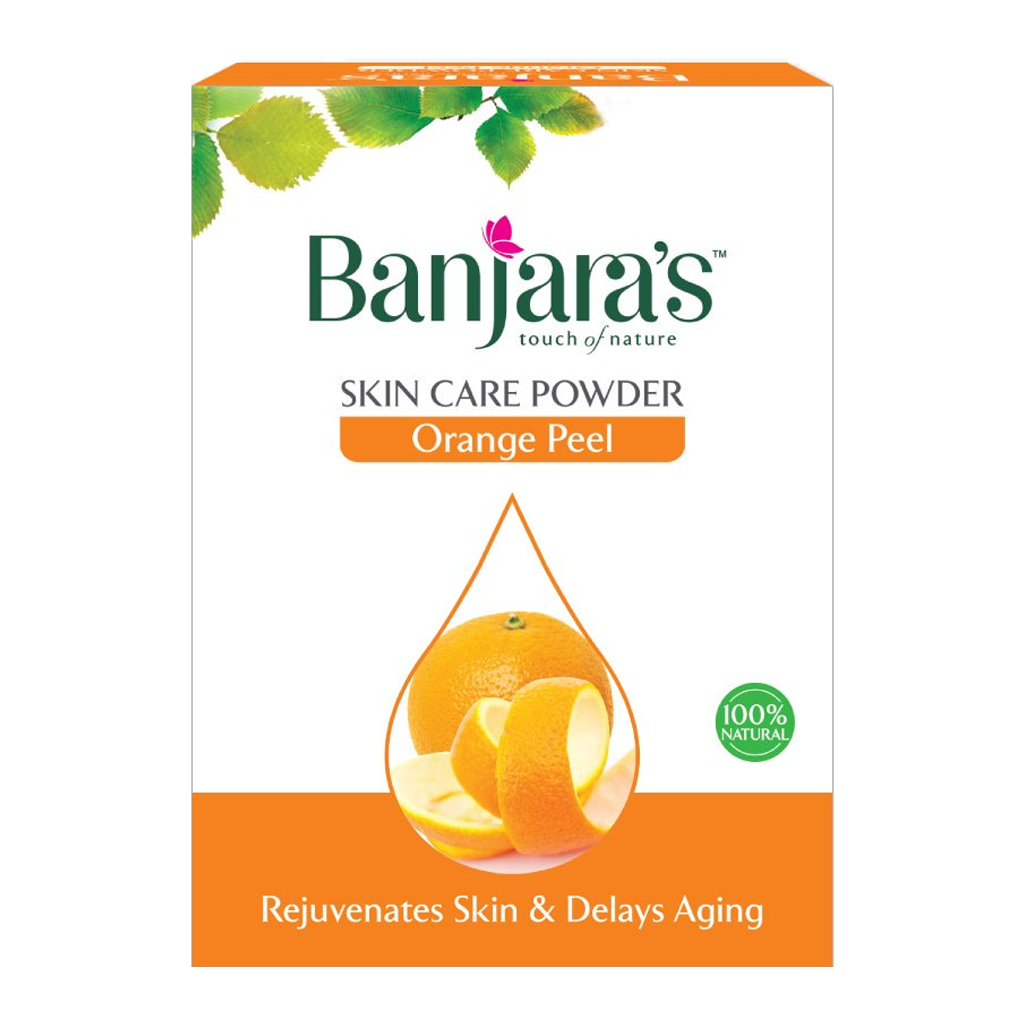 BANJARA'S SKIN CARE POWDER-ORANGE PEEL