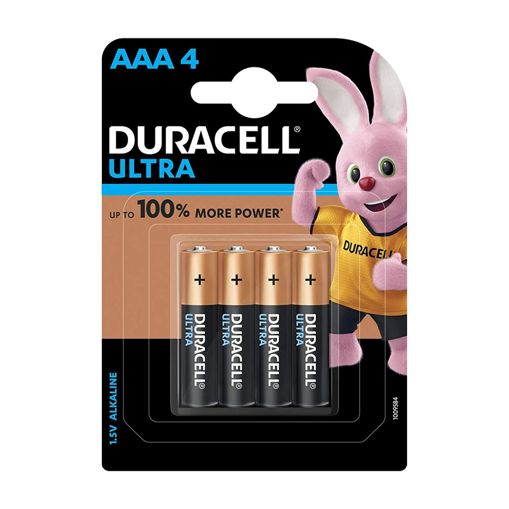 DURACELL AAA CELL 4S PACK
