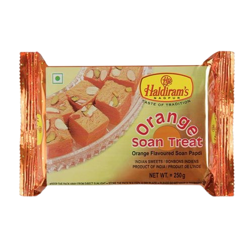 HALDIRAM'S ORANGE SOAN TREAT