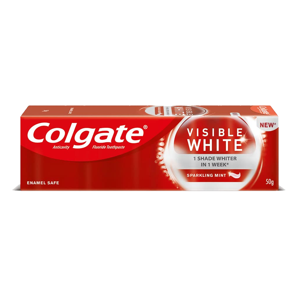 COLGATE VISIBLE WHITE SPARKLING MINT TP