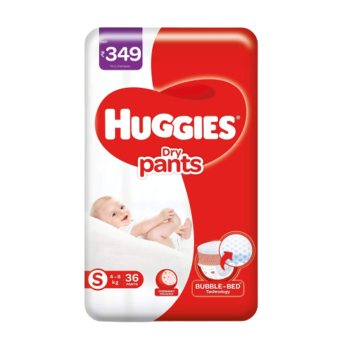HUGGIES DRY PANTS- SMALL