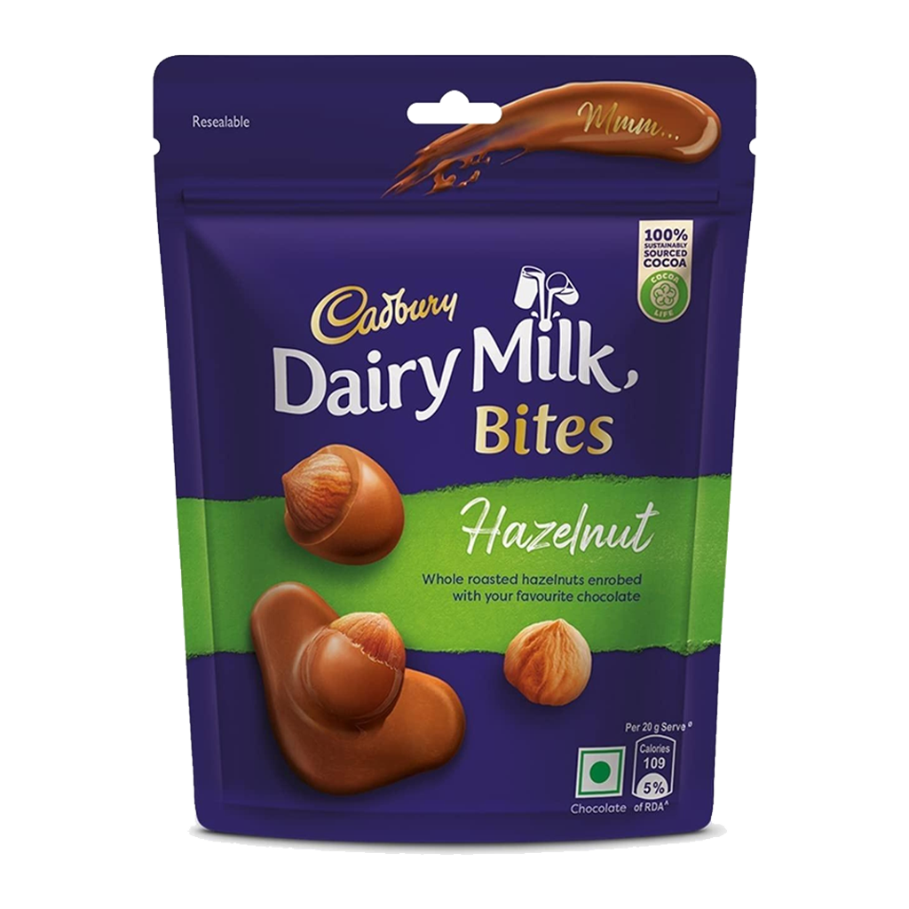 CADBURY DAIRY MILK BITES HAZELNUT
