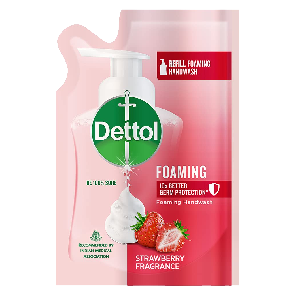 DETTOL FOAMING STRAWBERRY HANDWASH