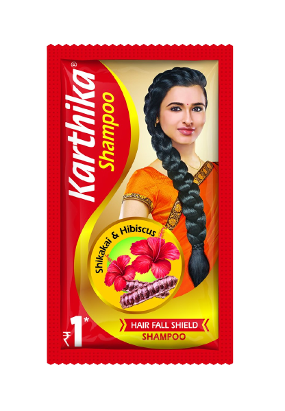 KARTHIKA DAMAGE SHIELD SHAMPOO 20S SACHET