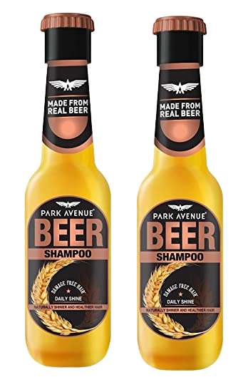 PARK AVENUE BEER SHAMPOO BUY 350ML GET 350ML BOTTLE