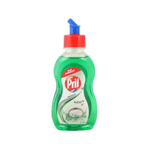 PRILL DISHWASH LIQUID-LIME 2X ACTIVE
