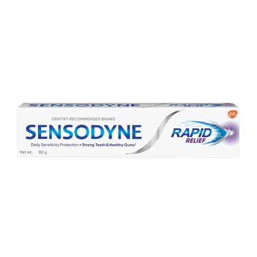SENSODYNE SENSITIVE TOOTHPASTE-RAPID RELIEF