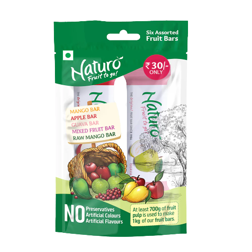 NATURO ASSORTED FRUIT BAR
