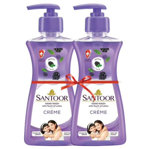SANTOOR CREME BERRIES & TULSI HANDWASH