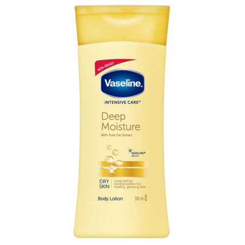 VASELINE DEEP MOISTURE DRY SKIN BODY LOTION
