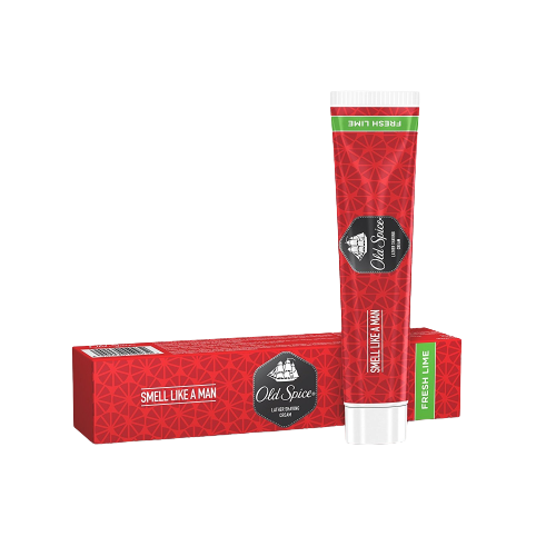 OLD SPICE LATHER SHAVING CREAM