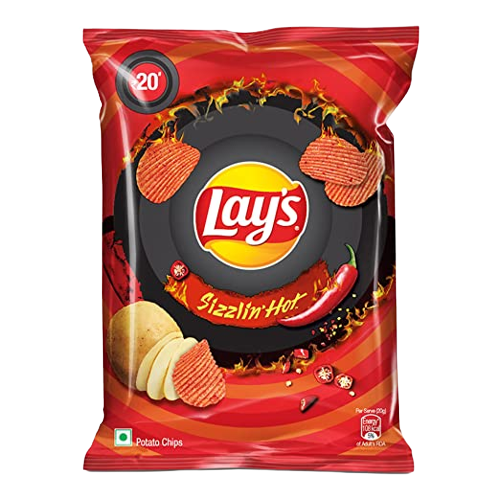 LAYS SIZZLING HOT