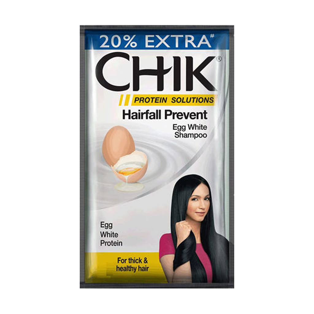 CHIK HAIRFALL EGG WHITE SHAMPOO 20S SACHET