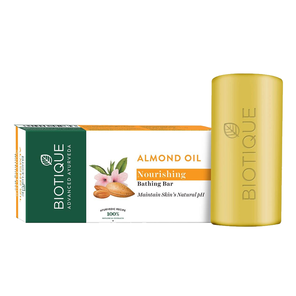 BIOTIQUE BIO ALMOND OIL SOAP
