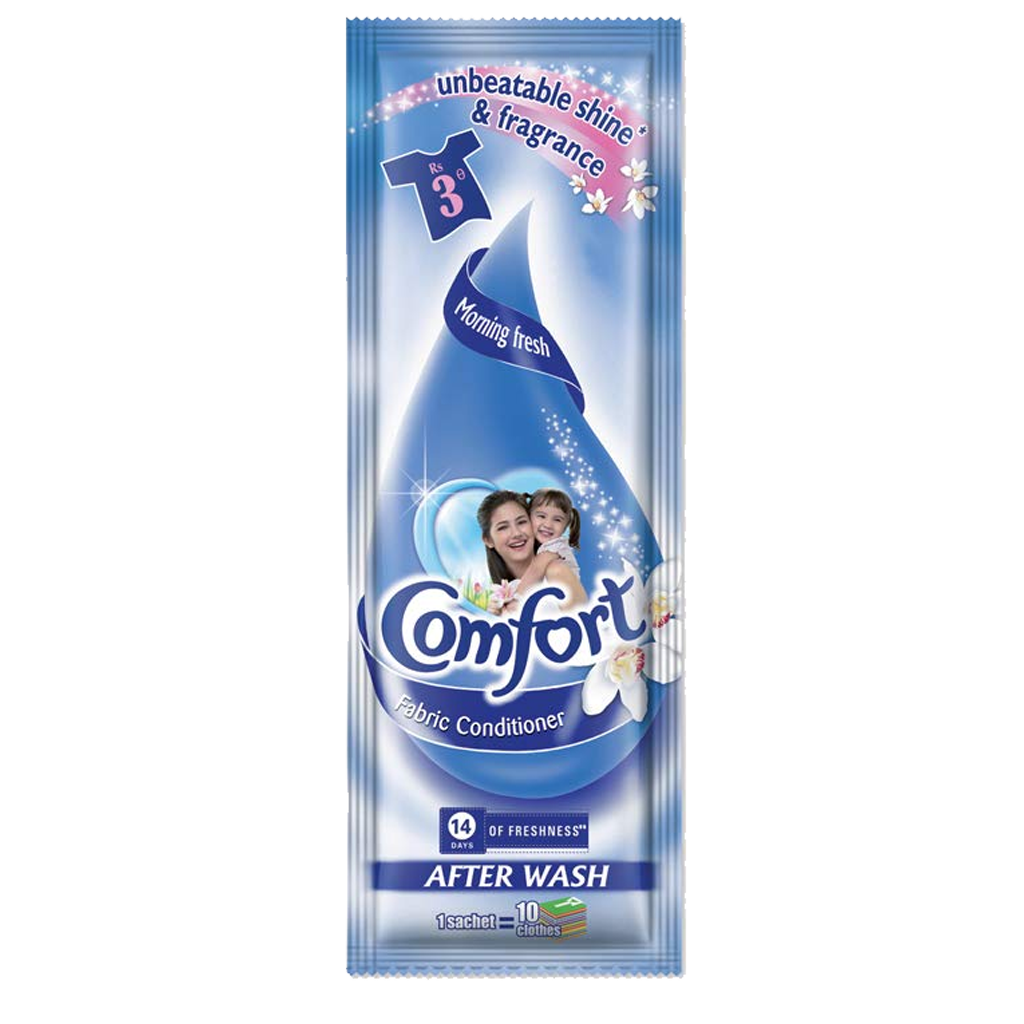 COMFORT FABRIC CONDITIONER-MORNING FRESH 10S*20ML SACHET