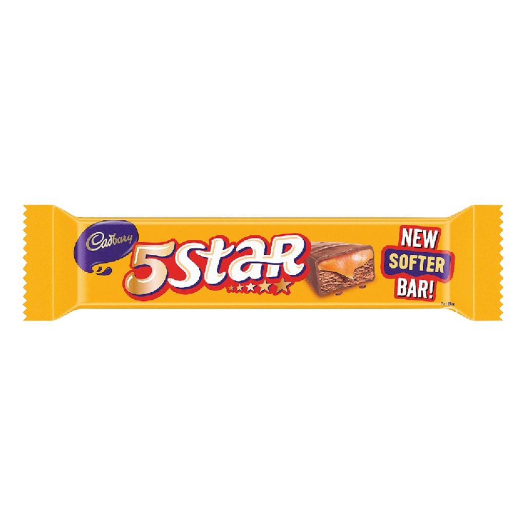 CADBURY 5 STAR NEW SOFTER BAR