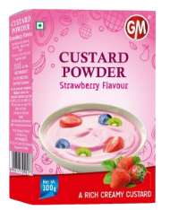 GM CUSTARD POWDER-STRAWBERRY FLAVOUR