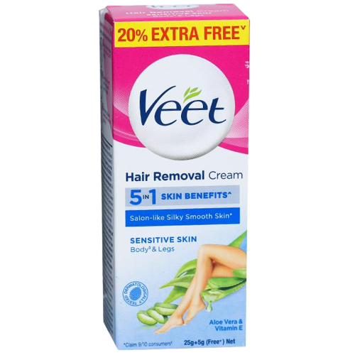 VEET HAIR REMOVAL CREAM-5 IN 1 SENSITIVE SKIN