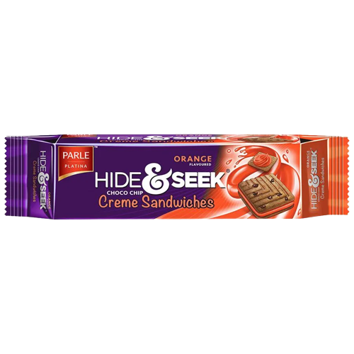 PARLE HIDE &SEEK ORANGE CRÈME SANDWICHES